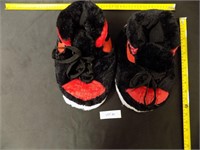 Air Jordan Novelty Slippers , Red And Black