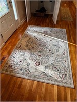 About 5x7 area rung entry rug