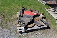 assorted plow parts