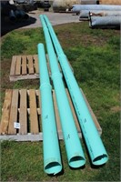 3 pieces 6" sewer drain - 34.5', 34.5', 12'
