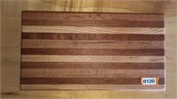 Oak Cherry Cutting Board 18x10 Food Grade Mineral