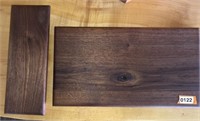 Walnut Cutting Board 13.5x5 and 18x10