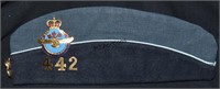 RCAF 422 Squadron Cap With Badge Buttons