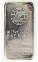 Coin 10 Troy oz Bar of Silver from Engelhard