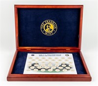 Coin Wooden Display Case for Presidential Dollars