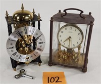 Welby & Skeleton Clocks