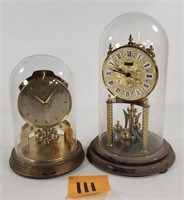 Schatz & Kundo Dome Glass Clocks
