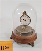 Brass Miniature Pendulum Clock