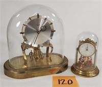 Kundo & German Dome Glass Clocks
