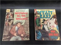 2 Vintage 10 Cent Western Comic Books,VG