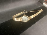 Omega 14K Gold Watch & Band,16.5 Grams