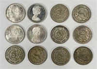 1960's Mexico & Canada Silver Coins