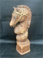 17" High Molded Horse Statue