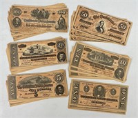Confederate States 163 Paper Money