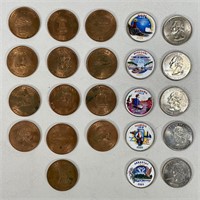 US State Souvenir Coins