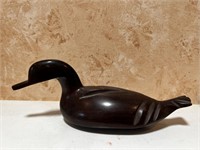 Carved duck