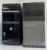 HP Pavilion p6-2100 and Optiplex 3010 Desktop