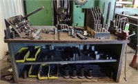 Work Bench Including Vice Clamp, Sheet Metal