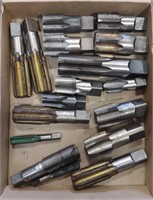Lot of Assorted Thread Cutting Taps (Longest 8")