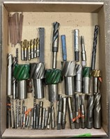 Lot w/ Drill Bits And Nails
Appr 1/4 in - 2 in