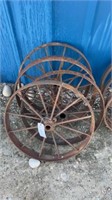 4- 26" Iron Wheels