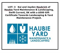 Kai and Jayden Haubrich of Haubie Yard
