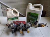 Sprayer Solenoid, Spray Tank Cleaner, and 2 Jugs