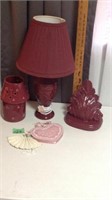 lamp, candle holder, miscellaneous