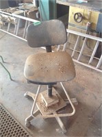Shop stool, needs cleaned