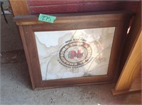 1997 3 times husker picture, glass broke, water