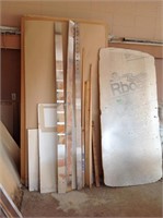 4 x 8 plywood, miscellaneous wood