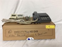 Direct TV plus DVR with cowboys remote, AT&T