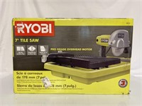 RYOBI 7” tile saw. Has not been taken out of box.