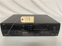 JVC MD-CD combination deck. (Plugged in and
