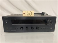 Onkyo network stereo receiver. (Plugged in and