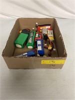 Box with batteries.
