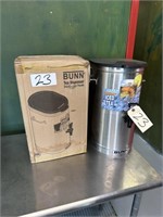 2 Bunn Tea Dispensers – 1 New & 1 Used