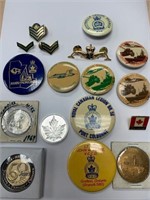 Assorted Vintage Pinbacks, Buttons etc