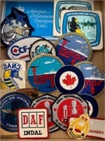 Royal Canadian Navy Related Patches, Stickers etc