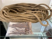 Antique Rope & Square Nails