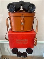 Vintage Diamond 7 X 35 Binoculars w orig box