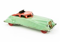 1930s General Toy Pressed Steel V16 Toy Car