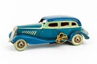 1930s C.K. Kuramochi Tin Litho Key Wind Toy Car