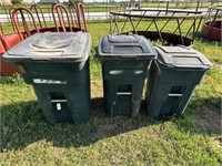 3 Toter Polly Trash Cans