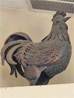 GREY COLOR TIN ROOSTER