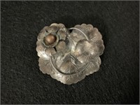 Vintage Sterling silver brooch
