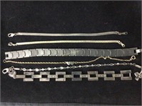 Chain link bracelets and ankle bracelets