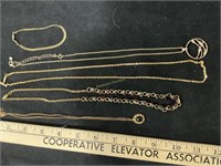 Necklaces and bracelet