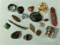 Polished stones, some synthetic