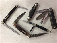 Pocket knives, one needs work to open